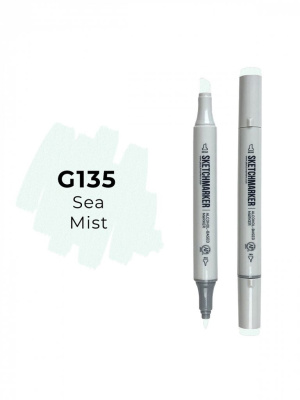 Маркер двухсторонний на спиртовой основе Sketchmarker Цвет Морская дымка