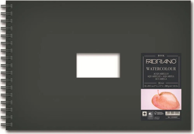 Альбом для акварели на спирали Fabriano "Watercolor" А4 25 л 300 г