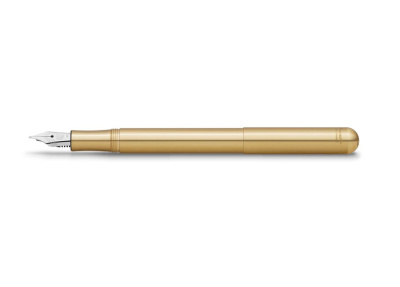 Ручка перьевая Kaweco LILIPUT EF 0,5 мм, корпус латунный