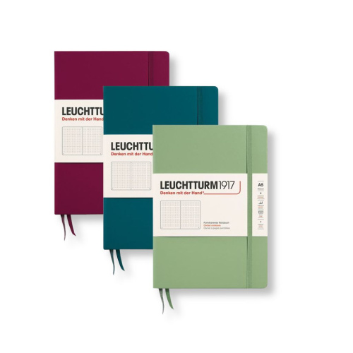 Записная книжка в точку Leuchtturm A5 251 стр., твердая обложка