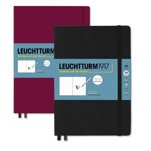 Скетчбук Leuchtturm А5 112 стр., 150 г, твердая обложка