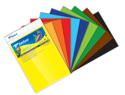 Бумага цветная Sadipal "Sirio" А4 240 г Белый