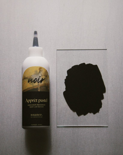 Грунт абразивный для пастели Appret Pastel, nuance., черный, 250 мл.