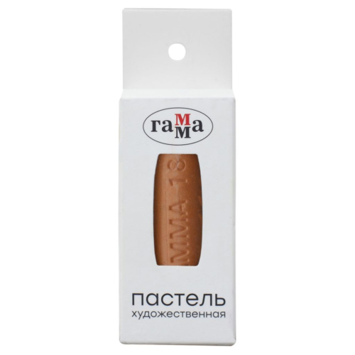 Пастель сухая Гамма № 181, облепиховая, штучная, картон.упак.
