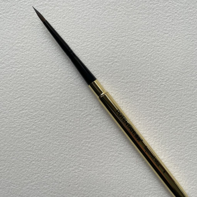 Кисть волос смешанный круглая №4 Potentate, ручка съемная металлическая