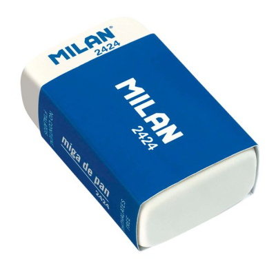 Ластик MILAN 2424 с картонным держателем