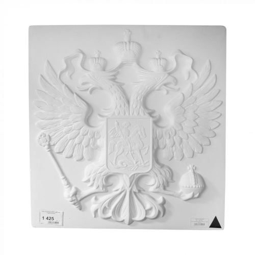 Гипс Орнамент №35 h-480 мм "Герб России"