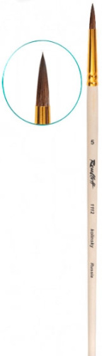 Кисть колонок круглая Roubloff "1112"