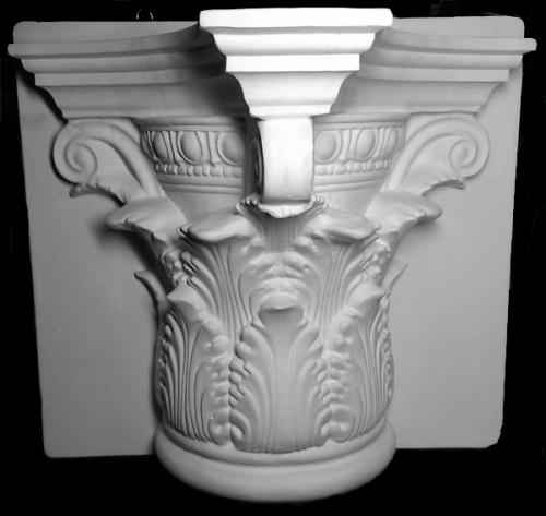 Гипс Коринфская полукапитель