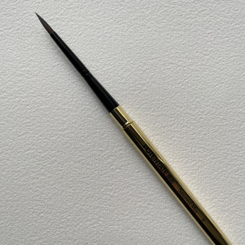 Кисть волос смешанный круглая №6 Potentate, ручка съемная металлическая