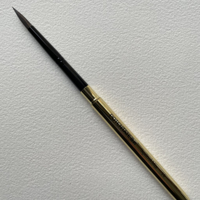 Кисть волос смешанный круглая №10 Potentate, ручка съемная металлическая