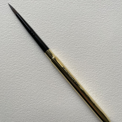 Кисть волос смешанный круглая №8 Potentate, ручка съемная металлическая