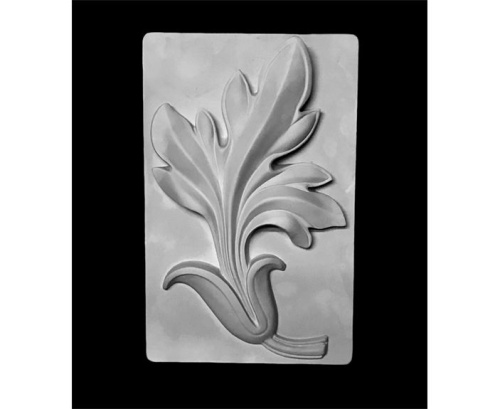 Гипс Орнамент "Ветка лотоса"