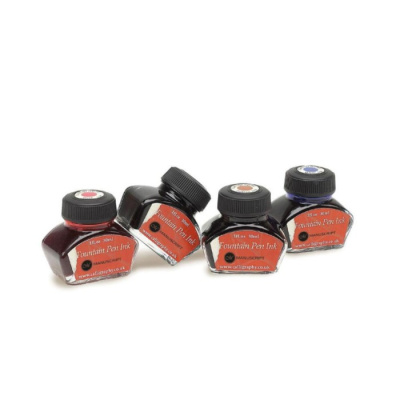 Набор чернил Manuscript "Fountain Pen" 30мл*4цв