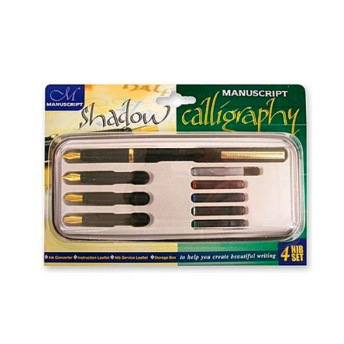 Набор каллиграфический Manuscript Creative 4 с аксессуарами в пенале блистер