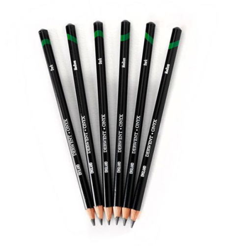 Карандаш чернографитный Derwent "ONYX" Медиум