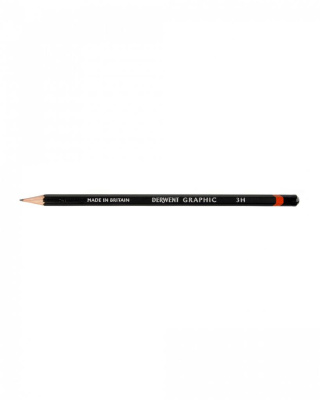 Карандаш чернографитный Derwent "Graphic" 3H