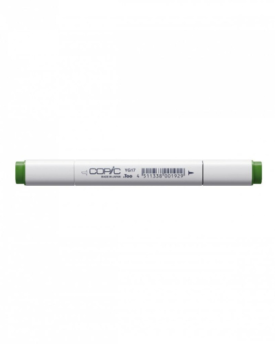 Маркер COPIC YG17 (зеленый блестящий, grass green)