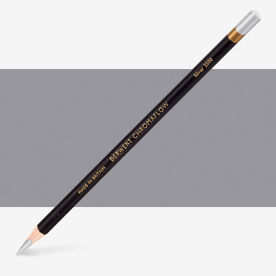 Карандаш цветной Derwent "Chromaflow" Серебряный