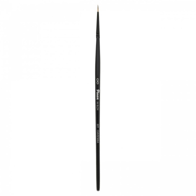 Кисть синтетика №00 круглая Pinax "HI-TECH 221" короткая ручка