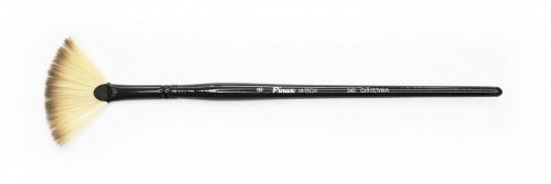 Кисть синтетика №8 веерная Pinax "HI-TECH 243" короткая ручка