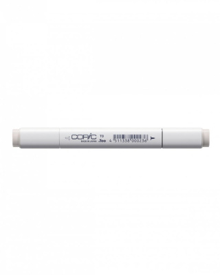 Маркер COPIC T0 (тонер - серый, toner gray) (оттенок №0)
