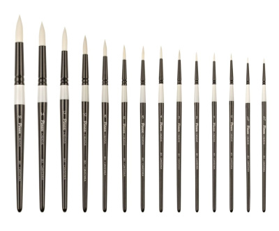 Кисть синтетика белая круглая Pinax "CREATIVE"