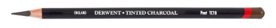 Карандаш угольный тонированный Derwent "Tinted Charcoal" Торфяной