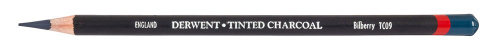 Карандаш угольный тонированный Derwent "Tinted Charcoal" Черничный
