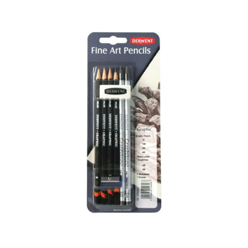 Набор графических материалов Derwent "Graphic" 8 шт в блистере