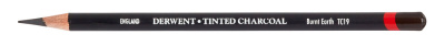 Карандаш угольный тонированный Derwent "Tinted Charcoal" Жженая земля