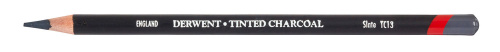 Карандаш угольный тонированный Derwent "Tinted Charcoal" Сланцевый