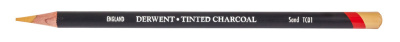 Карандаш угольный тонированный Derwent "Tinted Charcoal" Песочный