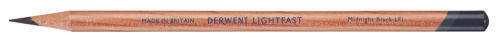Карандаш масляный Derwent "Lightfast" Полночный черный / Midnight Black (*)