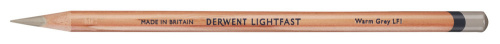 Карандаш масляный Derwent "Lightfast" Серый теплый / Warm Grey (*)