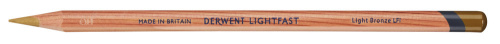 Карандаш масляный Derwent "Lightfast" Бронзовый светлый / Light Bronze (*)