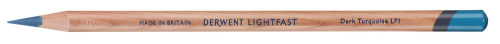 Карандаш масляный Derwent "Lightfast" Темно-бирюзовый / Dark Turquoise (*)
