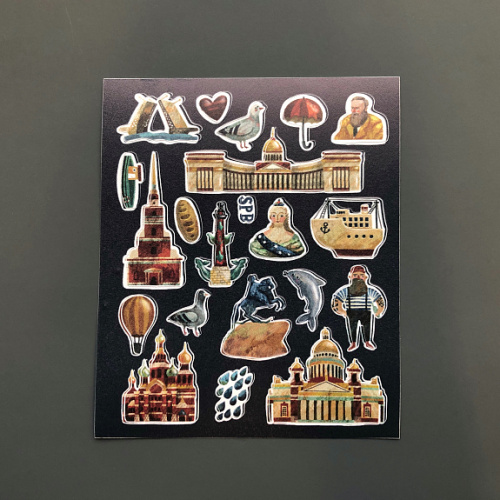 Стикеры "Петербург 2"