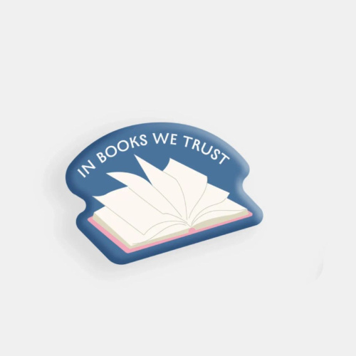 Стикер объемный "Книга"