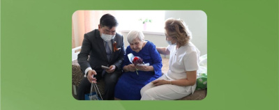 Ветеран тыла Евдокия Петрова: «Спасибо, что не забываете про нас» /    