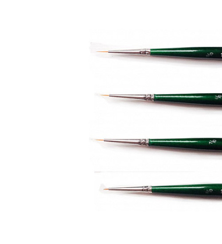 Кисть синтетика круглая споттер Pinax "Creative 271" короткая ручка