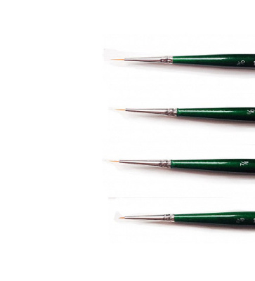 Кисть синтетика круглая споттер Pinax "Creative 271" короткая ручка