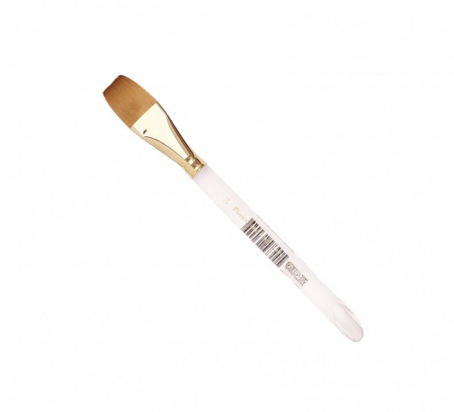 Кисть синтетика плоская Pinax "Oro Rosso 754" ручка акрил