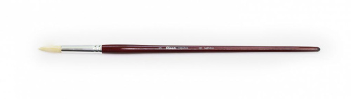 Кисть щетина №6 круглая Pinax "Creative 101" длинная ручка