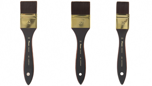 Кисть синтетика флейц "Pinax Creative" жесткая