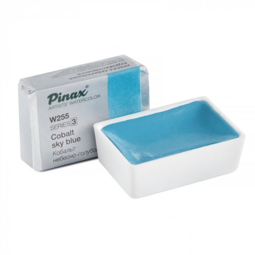 Акварель Pinax кювета 2,5 мл W255 Кобальт Небесно-Голубой