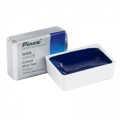 Акварель Pinax кювета 2,5 мл W258 Кобальт Синий (Имитация)