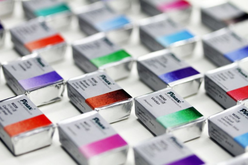 Акварель Pinax кювета 2,5 мл, все цвета