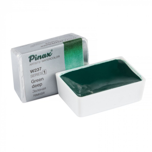 Акварель Pinax кювета 2,5 мл W237 Зеленая Темная
