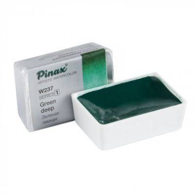 Акварель Pinax кювета 2,5 мл W237 Зеленая Темная